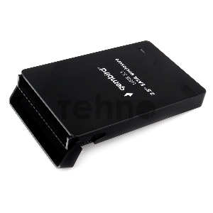 Внешний корпус 2.5 Gembird EE2-U31S-2, чёрный, USB Type-c, SATA, алюминий