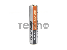 Батарейка GoPower R6 AA BL4 Heavy Duty 1.5V (4/48/576) блистер (4 шт.)