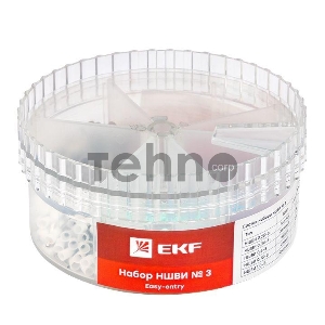 Набор НШВИ №3 (0.25-1кв.мм) PROxima EKF nabor-nshvi-3