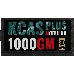 Блок питания Aerocool ATX 1000W KCAS PLUS 1000GM V2 (24+8+4+4pin) APFC 140mm fan 10xSATA Cab Manag RTL, фото 1