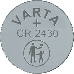 Батарейка Varta ELECTRONICS CR2430 BL1 Lithium 3V (6430) (1/10/100), фото 2