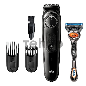 Триммер для волос BRAUN BT3242 BLK/GR+RZR BOX MN Триммер для волос BRAUN BT3242 BLK/GR+RZR BOX MN