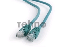 Патч-корд UTP Cablexpert кат.6, 1м, литой, многожильный (зелёный)