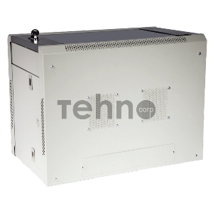 Шкаф настенный серии Pro, 9U 600x450, стеклянная дверь