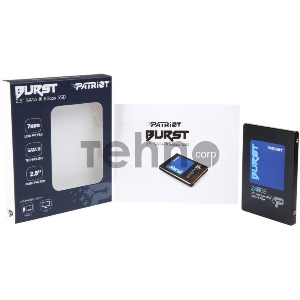 SSD накопитель 2.5 240GB Patriot BURST SATA3 PBU240GS25SSDR