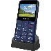 Мобильный телефон Philips E207 Xenium синий моноблок 2.31" 240x320 Nucleus 0.08Mpix GSM900/1800 FM, фото 1