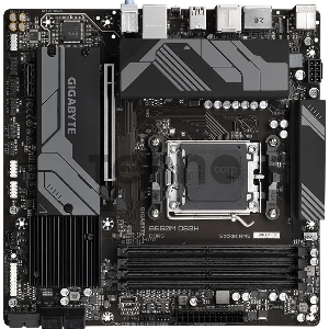Материнская плата Gigabyte B650M DS3H, Socket AM5, AMD B650, 4xDDR5-5200, HDMI+DP+DP, 1xPCI-Ex16, 1xPCI-Ex1, 4xSATA3(RAID 0/1/10), 2xM.2, 8 Ch Audio, 2.5GLan, (4+4)xUSB2.0, (3+2)xUSB3.2, (1+1)xUSB3.2 Type-C™, 1xPS/2, mATX, RTL
