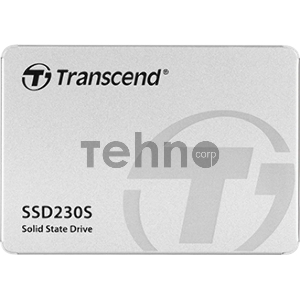 Накопитель SSD 2.5 Transcend 4.0Tb SSD230S <TS4TSSD230S> (SATA3, up to 560/520Mbs, 3D NAND, DRAM, 2240TBW, 7mm)