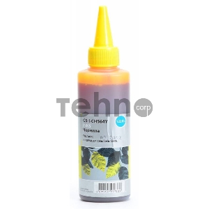 Чернила Cactus CS-I-CH564Y желтый (100мл) HP DeskJet 1050/2050/2050s