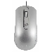 Мышь Oklick 155M серебристый оптическая (1600dpi) USB (3but), фото 2