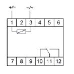 Реле промежуточное PK-1P/Un (монтаж на DIN-рейке 35мм 24В AC/DC 16А 1P IP20) F&F EA06.001.003, фото 1