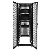 Шкаф серв. ПРОФ нап. 42U (600x1000) дверь перфорированная 2 шт., цвет черный, в сборе (ШТК-СП-42.6.10-44АА-9005) (1 коробка), фото 8