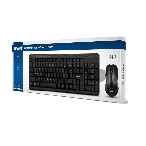 Беспроводной набор SVEN KB-C3400W клавиатура+мышь Беспроводной набор SVEN KB-C3400W клавиатура+мышь