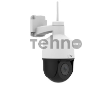 Видеокамера IP Мини-PTZ Uniview IPC6312LR-AX4W-VG Wi-Fi : 4Х объектив 2.8-12мм, 2MP, IR up to 50m, Mic & speaker, WDR, Ultra 265/H.264/MJPEG, MicroSD, Lighthunter, WiFi, PoE, IP66