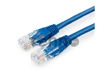 Патч-корд медный UTP Cablexpert PP10-15M/B кат.5e, 15м, литой, многожильный (синий)