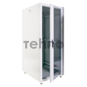 Шкаф телекоммуникационный напольный ЭКОНОМ 30U (600 × 800) дверь стекло, дверь металл