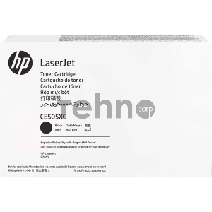 Контрактный Тонер-картридж HP LaserJet CE505X Contract Black Print Cartridge