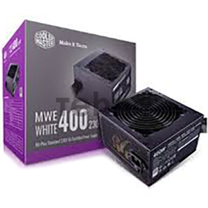 Блок питания Cooler Master MWE White, 400W, ATX, 120mm, 6xSATA, 1xPCI-E(6+2), APFC, 80+ White CLM-MPE-4001-ACABW-EU Блок питания Cooler Master MWE White, 400W, ATX, 120mm, 6xSATA, 1xPCI-E(6+2), APFC, 80+ White CLM-MPE-4001-ACABW-EU