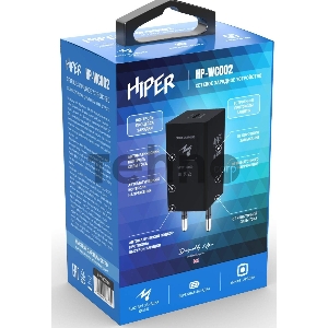 Сетевое зар./устр. Hiper HP-WC002 PD+QC черный