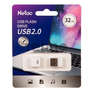 Флеш Диск Netac U116 32Gb <NT03U116N-032G-20WH>, USB2.0