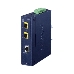 индустриальный медиа конвертер IGT-1205AT  IP30 Industrial 10/100/1000T to 2-Port 100/1000X SFP Gigabit Media Converter (-40 to 75 degree C), фото 2