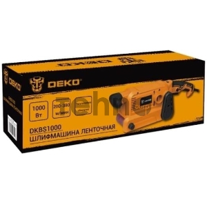 Ленточная шлифовальная машина Deko DKBS1000 1000Вт шир.ленты 76мм (063-4353)