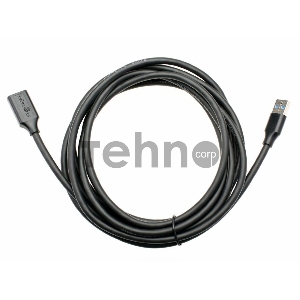 Кабель удлинительный USB3.0 Am-Af 3m Telecom черный (TUS708-3M)