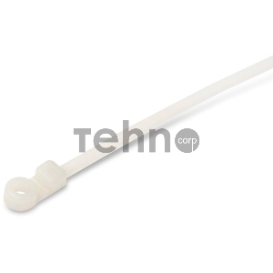 Стяжка нейлоновая неоткрывающаяся Hyperline GTM-200STC, безгалогенная (halogen free), 200x4.8мм, под винт (100 шт) Стяжка нейлоновая неоткрывающаяся Hyperline GTM-200STC, безгалогенная (halogen free), 200x4.8мм, под винт (100 шт)