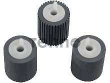 Комплект роликов NROLR1466FCZ1 (2 шт.), NROLR1467FCZ1 (1 шт.) для SHARP ARM550/M620/M700, MX-M550/M620/M700 (CET), CET3314