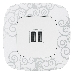 Valena ALLURE Белый Розетка 2-ая USB 240В/5В 1500мА (с лицевой панелью) | 754995 | Legrand, фото 1