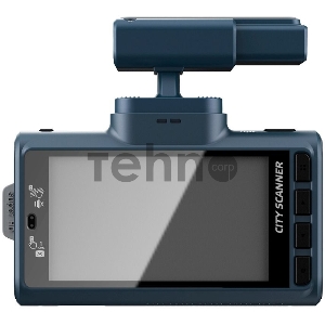 Видеорегистратор Silverstone F1 CityScanner черный 2Mpix 1296x2304 1296p 140гр. GPS MSTAR AIT8339