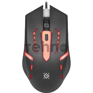 Мышь проводная Defender Flash MB-600L черный,4кнопки,7 цветов подсветки,800- 1200dpi (52600) Мышь проводная Defender Flash MB-600L черный,4кнопки,7 цветов подсветки,800- 1200dpi (52600)