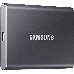 Твердотельный накопитель Samsung SSD 500GB T7 Touch, USB Type-C, R/W 1000/1050MB/s, Titanium, фото 19