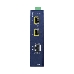 индустриальный медиа конвертер IGT-1205AT  IP30 Industrial 10/100/1000T to 2-Port 100/1000X SFP Gigabit Media Converter (-40 to 75 degree C), фото 3