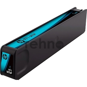 Картридж струйный HP 971 CN622AE голубой для HP OJ Pro X476dw/X576dw/X451dw/X551dw (2500стр.)