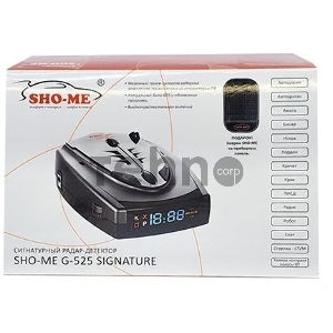 Радар-детектор Sho-Me G-525 Signature GPS приемник