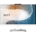 Моноблок MSI Modern AM242P 12M-257XRU 23.8" Full HD i3 1215U (1.2) 8Gb SSD512Gb UHDG noOS GbitEth WiFi BT 120W клавиатура мышь Cam белый 1920x1080, фото 2