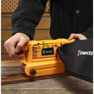 Ленточная шлифовальная машина Deko DKBS1000 1000Вт шир.ленты 76мм (063-4353)