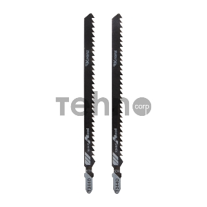 Пилка для электролобзика по дереву KRANZ T344D 152 мм 6 зубьев на дюйм 8-100 мм (2 шт./уп.)