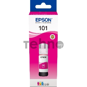 Картридж струйный Epson L101 C13T03V34A пурпурный (70мл) для Epson L4150/L4160/L6160/L6170/L6190