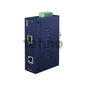 Индустриальный медиа конвертер IGT-905A IP30 Industrial SNMP Manageable 10/100/1000Base-T to MiniGBIC (SFP) Gigabit Converter