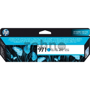Картридж струйный HP 971 CN622AE голубой для HP OJ Pro X476dw/X576dw/X451dw/X551dw (2500стр.)