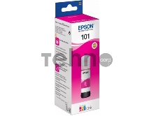 Картридж струйный Epson L101 C13T03V34A пурпурный (70мл) для Epson L4150/L4160/L6160/L6170/L6190