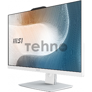 Моноблок MSI Modern AM242P 12M-257XRU 23.8 Full HD i3 1215U (1.2) 8Gb SSD512Gb UHDG noOS GbitEth WiFi BT 120W клавиатура мышь Cam белый 1920x1080