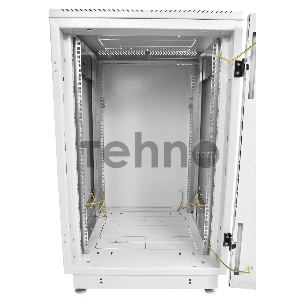 Шкаф телеком. напольный 22U (600x1000) дверь перфорированная 2 шт. (ШТК-М-22.6.10-44АА) (3 коробки)