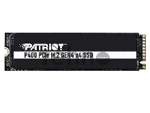 Накопитель SSD M.2 Patriot 1.0Tb P400 <P400P1TBM28H> (PCI-E 4.0 x4, up to 5000/4800MBs, 620000 IOPs, TBW 800Tb, 22х80mm, graphene heatsink)