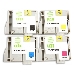 Картридж струйный Cactus CS-EPT0635 многоцветный для Epson Stylus C67/C87 (250стр.) Комплект четырех, фото 1