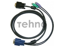 Переключатель D-Link DKVM-IPCB/10 Упаковка 10 кабелей KVM для устройств DKVM-IP1/IP8, длина 1.8м 