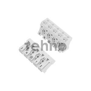 Клемма пружинная соединительная КСП 5-полюсная (50 шт./уп.) REXANT