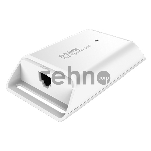 Адаптер PoE- D-Link DPE-301GS/A1A Гигабитный PoE-адаптер (выходное напряжение 5/9/12В DC)